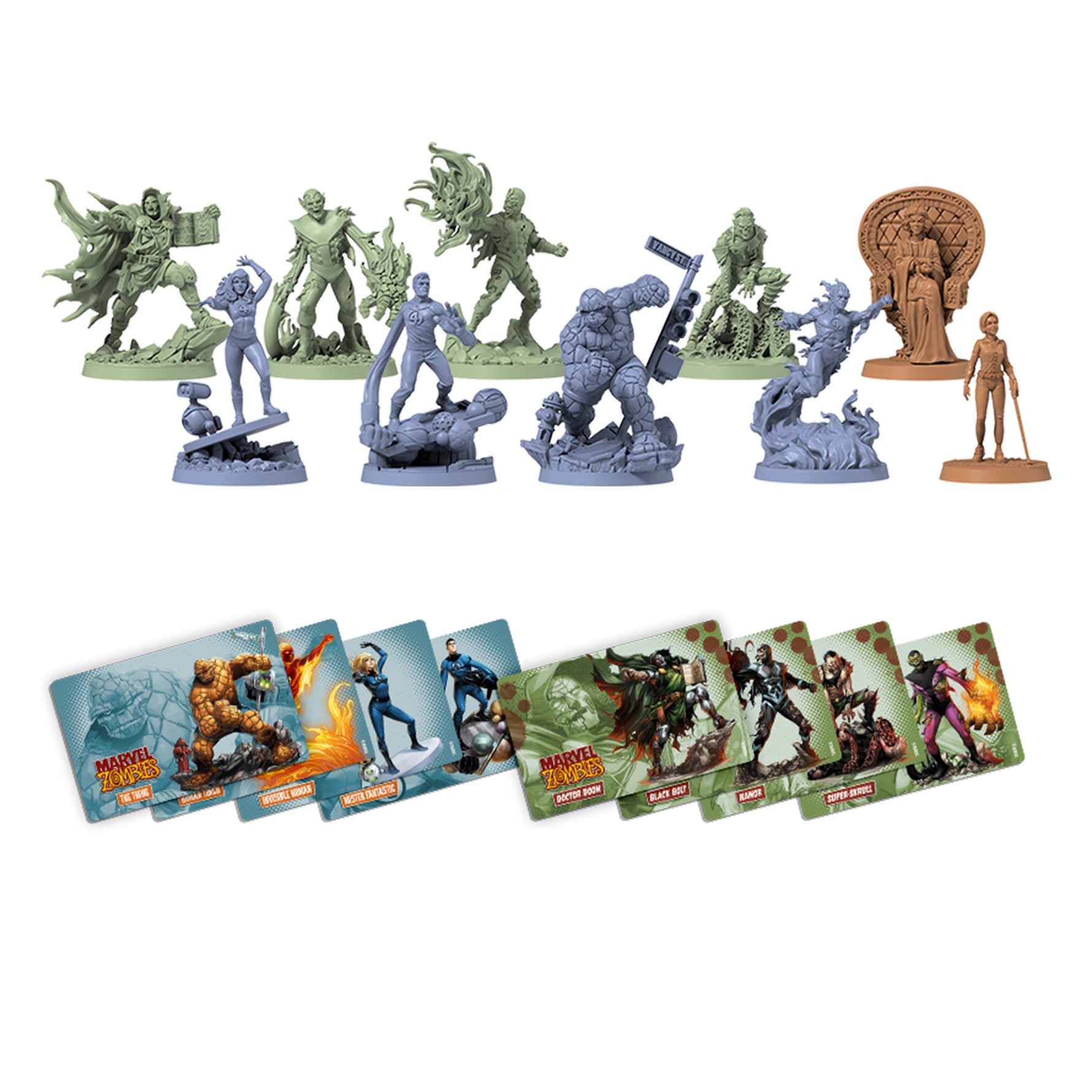 Zombicide : Marvel Zombies - Fantastic 4 Under Siege